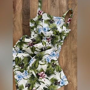 Tropical Beachy Romper - Small